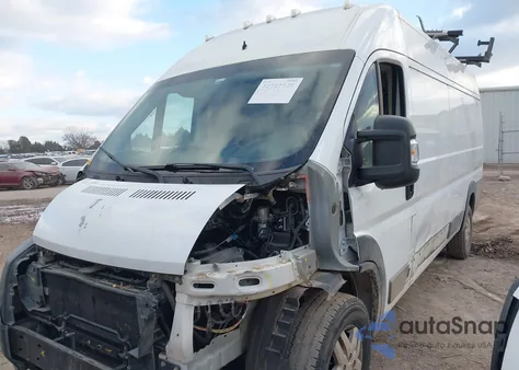 2017 Ram Promaster 3500 Cargo Van High Roof 159 Wb Ext z USA, uszkodzony, nr VIN 3C6URVJG7HE523817